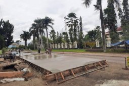 DPUTR Paser perbaiki ruas Jalan Gajah Mada yang rusak