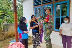 Satgas TMMD laksanakan Komsos cegah penyebaran COVID-19