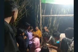 Malam terahakir bersama Satgas TMMD Kodim 1206/PSB