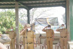 Wabup Pringsewu pimpin apel aparatur Pekon Gadingrejo Timur