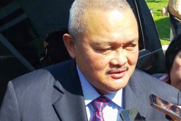 Mantan gubernur Sumsel Alex Noerdin diperiksa sebagai saksi dugaan korupsi Masjid Sriwijaya