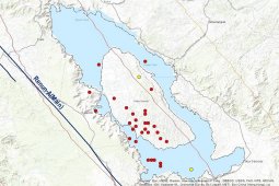 Dalam tiga bulan terakhir, BMKG mencatat terjadi 39 gempa bumi di Samosir