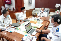 Wabup Batanghari sambangi Biro Perencanaan Kementerian Perhubungan