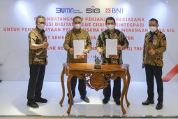 SIG dan BNI jalin kerja sama solusi digital value chain