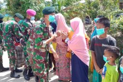 Lambaian terakhir satgas TMMD Kodim 1206/PSB kepada warga
