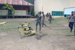 Satgas TMMD 110 Kodim 1206/PSB Bongkar tenda