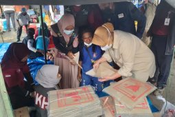 Menteri Sosial cek pemenuhan kebutuhan korban bencana di NTT