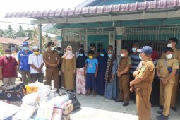 Pemkab Langkat berikan bantuan buat keluarga korban kebakaran Tanjung Pura