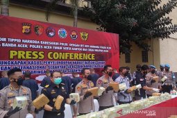 Polisi tangkap sembilan anggota jaringan narkotika antarprovinsi