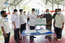 Pemkab Lampung Tengah terima bantuan alat PCR dari PT GGP