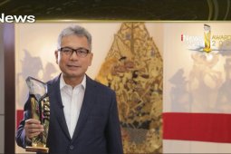 Dirut BRI terima penghargaan Best CEO sebagai figur menginspirasi