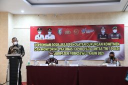 Wabup Pringsewu berikan dukungan terhadap vaksinasi COVID-19