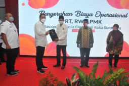 Insentif ketua RT/RW/LPMK se-Kota Surabaya naik 100 Persen