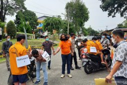 Rekontruksi pembacokan supporter futsal dikawal ketat polisi