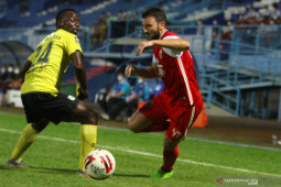 Marco Motta kembali latihan bersama Persija usai pulang kampung