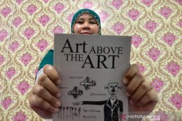 Gabungkan sains teknologi dalam seni, dr. Aucky Ginting abadikan di buku