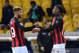 Liga Italia, Milan tundukkan Parma 3-1 walau hanya dengan 10 pemain