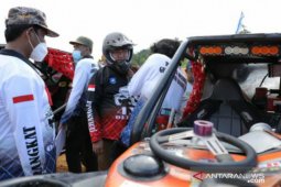 Gubernur tinjau circuit offroad di Parit Tiga Bangka Barat