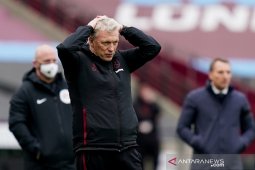 David Moyes senang West Ham menang, tapi soroti kelalaian jaga keunggulan