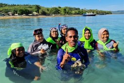 KANAL Maluku transplantasi karang di pantai Negeri Kulur
