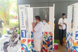 Kantong udara untuk tes GeNose di Bandara Jambi disiapkan 500 unit per hari