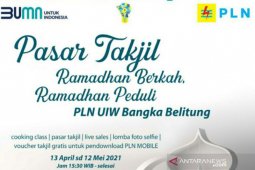 PLN Babel gelar pasar takjil selama bulan suci Ramadhan