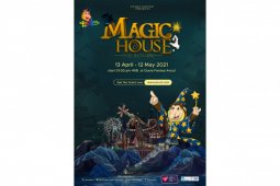 Dufan kembali hadirkan peetunjukkan "Magic House" temani ngabuburit