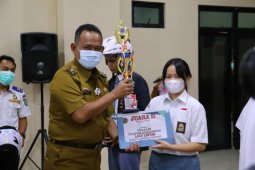 Enam pelajar di Pringsewu raih juara pelopor keselamatan berlalu lintas