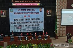 Edy Rahmayadi paparkan sejumlah capaian di Paripurna DPRD Sumut