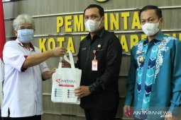 Wali Kota dan Wawali sampaikan terima kasih pemberitaan LKBN Antara