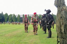 Peringatan HUT ke-69 Kopassus digelar tanpa ada parade militer