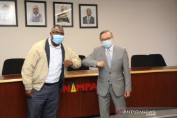 KBRI Windhoek jembatani kerja sama Kantor Berita Nasional Indonesia dan Namibia