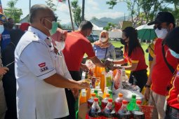 Pemprov Gorontalo gelar pasar murah di Lapangan Padebuolo