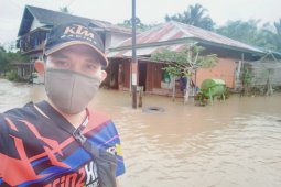 Badau perbatasan Indonesia-Malaysia dilanda banjir