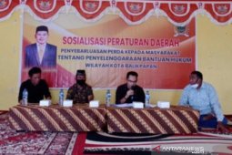 Hasan Mas'ud sosialisasikan Perda Bantuan Hukum
