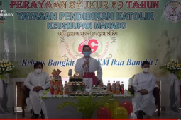 Uskup Manado minta sekolah katolik pertahankan nilai, integritas dan disiplin