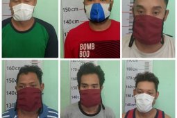 Enam warga Tanjung Pura ditangkap karena miliki sabu-sabu