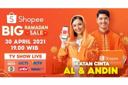 Al & Andin beri kejutan di Shopee Big Ramadan Sale TV Show