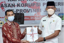 Bupati Tebo hadiri rakor program pemberantasan korupsi