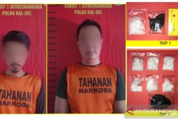 Polda Kalsel ringkus tiga pengedar sehari sita 328,68 gram sabu-sabu
