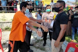 Pelaku pembunuhan Rico Rampati peragakan 28 adegan rekonstruksi