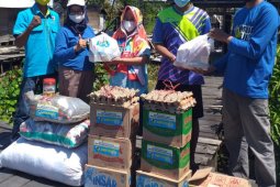 DPD KNPI Batola bantu korban kebakaran Desa Anjir Muara