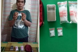 Polsek Padang Tualang tangkap Joni Syahrial Sitepu miliki 2,36 gram sabu
