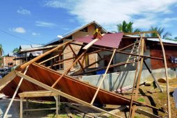 Rumah rusak akibat puting beliung di Aceh Timur bertambah