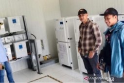 Anggota Pansus DPRD Kaltim tinjau PLTS di Sandaran