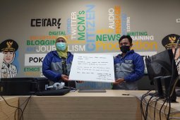 Presroom Grahadi "Instagramable", Gubernur Khofifah minta wartawan tetap objektif