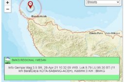 BMKG sebut gempa bumi di Sabang disebabkan aktifitas sesar aktif
