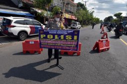 Simulasi penyekatan pemudik di Bali