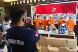 Catatan operasi Sikat Intan Polres Tapin 2021