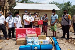 Bupati Mesuji bantu korban kebakaran di Kecamatan Way Serdang